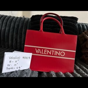 Valentino Red Handbag